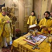 Божественная литургия в престольный праздник апостола Иакова Алфеева