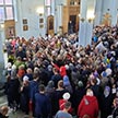 Всенощное бдение в праздник Входа Господня в Иерусалим в храме Державной иконы Божией Матери в Чертаново