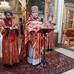 Божественная Литургия в храме Ризоположения на Донской