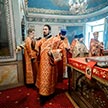 Епископ Фома совершил Божественную литургию в престольный праздник