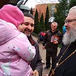 Пасхальное поздравление многодетных семей в храме Живоначальной Троицы в Чертанове