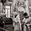 Епископ Фома совершил заупокойную Литургию в храме Ризоположения на Донской
