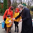 Пасхальное поздравление многодетных семей в храме Живоначальной Троицы в Чертанове