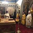 Празднование Рождества Христова в храме Положения Ризы Господней на Донской
