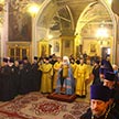 Божественная Литургия в храме Ризоположения Господня на Донской улице