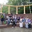 Велопробежка в Бирюлевский дендропарк молодежи прихода храма Покрова на Городне