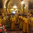 Божественная Литургия в храме Ризоположения Господня на Донской улице
