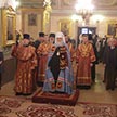 В день памяти святой великомученицы Екатерины митрополит Истринский Арсений совершил Божественную литургию в храме Положения Ризы Господней на Донской улице