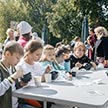 Детская Литургия и молебен на начало нового учебного года в Трапезном храме Свято-Троицкой Сергиевой Лавры
