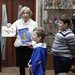 Поздравление детей-инвалидов из МРО МГО ВОИ Чертаново Северное с праздником Рождества Христова