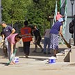 Приходской субботник 13 августа 2022 года в храме Живоначальной Троицы в Чертаново