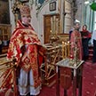 Божественная Литургия в храме Ризоположения на Донской