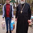 Пасхальное поздравление многодетных семей в храме Живоначальной Троицы в Чертанове