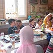 Поздравление детей-инвалидов из МРО МГО ВОИ Чертаново Северное с праздником Пасхи