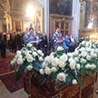 Богослужения Великой Пятницы и Великой Субботы в храме Положения Ризы Господней на Донской