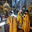 Божественная литургия в праздник Происхождение Честных Древ Животворящего Креста Господня