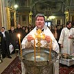 Крещение Господне в храме Положения Ризы Господней на Донской