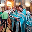 Молебен с акафистом в Храме Христа Спасителя