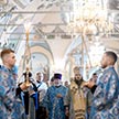 Детская Литургия и молебен на начало нового учебного года в Трапезном храме Свято-Троицкой Сергиевой Лавры