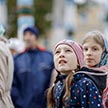 Детская Литургия и молебен на начало нового учебного года в Трапезном храме Свято-Троицкой Сергиевой Лавры