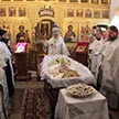 Божественная Литургия в храме Покрова Пресвятой Богородицы на Городне