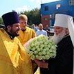 Освящение накупольного Креста