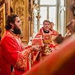 Епископ Бронницкий Фома возглавил Божественную литургию в храме Ризоположения на Донской в день престольного праздника