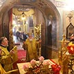 Божественная Литургия в храме Ризоположения Господня на Донской улице