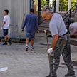 Приходской субботник 13 августа 2022 года в храме Живоначальной Троицы в Чертаново