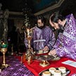 Епископ Фома совершил Литургию в храме Ризоположения на Донской