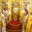 Божественная Литургия в храме Ризоположения Господня на Донской улице