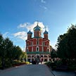 Божественная Литургия в большом соборе Донского монастыря