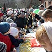 Празднование Пасхи на приходе Храма Державной иконы Божией Матери в Чертанове