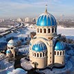 Божественная Литургия в субботу по Рождестве Христовом в храме-памятнике Живоначальной Троицы (1000-летия Крещения Руси) в Орехове-Борисове