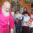 Поздравление о. Настоятеля с праздником Пасхи