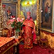 Пасхальная ночная Божественная Литургия в храме Ризоположения на Донской