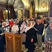Молебен с акафистом в Храме Христа Спасителя