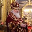 В день памяти святой великомученицы Екатерины митрополит Истринский Арсений совершил Божественную литургию в храме Положения Ризы Господней на Донской улице