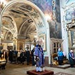 Епископ Фома совершил Литургию в храме Ризоположения на Донской