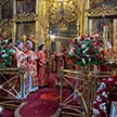 Престольный праздник в храме Положения Ризы Господней на Донской