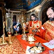 Епископ Фома совершил Божественную литургию в престольный праздник