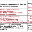 Расписание богослужений на январь
