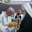 Богослужение на начало строительства каменного храма