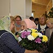 Поздравление с 100-летним (!) юбилеем старейшей прихожанки храма р. Б. Надежды
