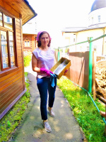Приходской субботник в новом храме