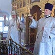 Божественная Литургия в храме Покрова Пресвятой Богородицы на Городне