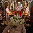 Божественная Литургия и чин отпевания в храме святителя Николая Чудотворца в Бирюлеве