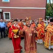 Престольный праздник в храме Положения Ризы Господней на Донской