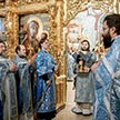 Детская Литургия и молебен на начало нового учебного года в Трапезном храме Свято-Троицкой Сергиевой Лавры