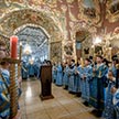 Детская Литургия и молебен на начало нового учебного года в Трапезном храме Свято-Троицкой Сергиевой Лавры